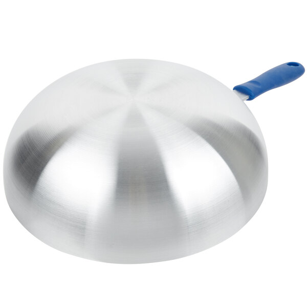 11" Aluminum Stir Fry Pan with Silicone Handle