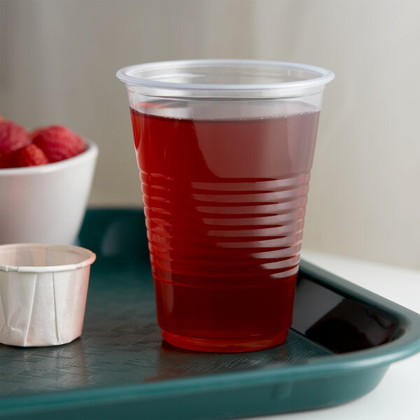 Choice 7 oz. Translucent Thin Wall Plastic Cold Cup - 2500/Case