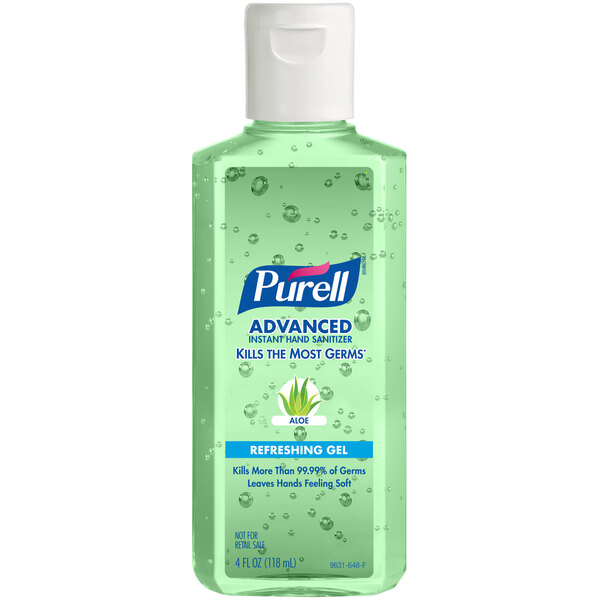 PURELL® 9631-24 Advanced with Aloe 4 oz. Gel Instant Hand