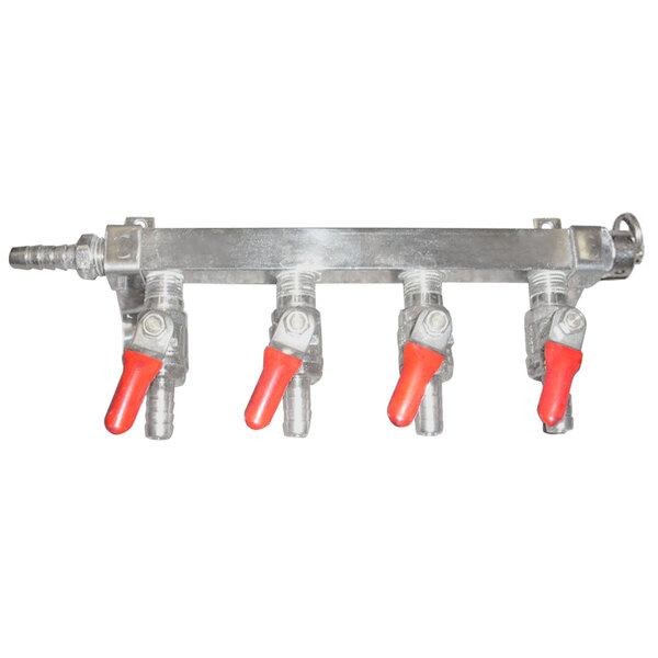 Beverage-Air 402-191A 4-Way Draft Manifold with 1 Inlet
