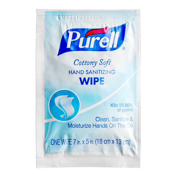 Purell® Cottony Soft Sanitizing Wipes 1000/Case