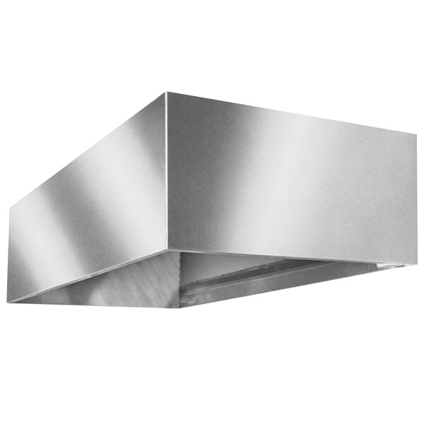 A stainless steel Eagle Group condensate exhaust hood.