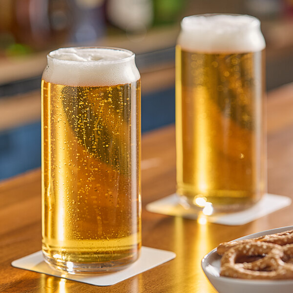 Libbey 20 oz. Customizable Can Glass - 12/Case