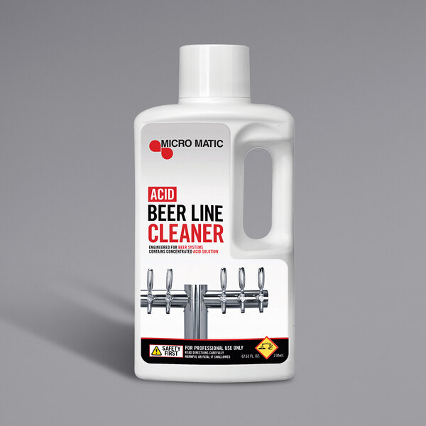 Micro Matic MM-A68 68 oz. Acid Beer Line Cleaner - 6/Case