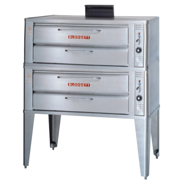 Blodgett 961 Liquid Propane Double Deck Oven w/ Draft Diverter (74,000 BTU)