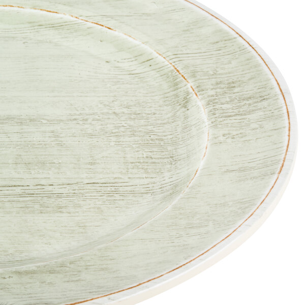 Carlisle 6400746 Grove 7" Jade Round Melamine Bread and Butter Plate
