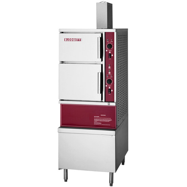 Blodgett SC10G Natural Gas 10 Pan Floor Steamer with Atmospheric Steam