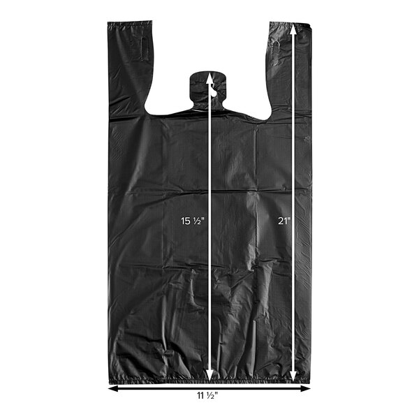 Super Jumbo Heavy Duty Unprinted T-Shirt Bags