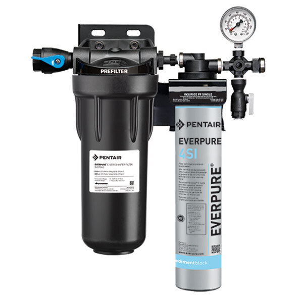 Everpure EV9324-61 Insurice Single PF- 4SI Water Filtration System with Pre-Filter - .5 Micron and 2 GPM