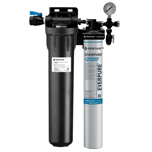 Everpure EV9324-21 Insurice Single PF-i20002 Water Filtration System with Pre-Filter - .5 Micron and 1.67 GPM