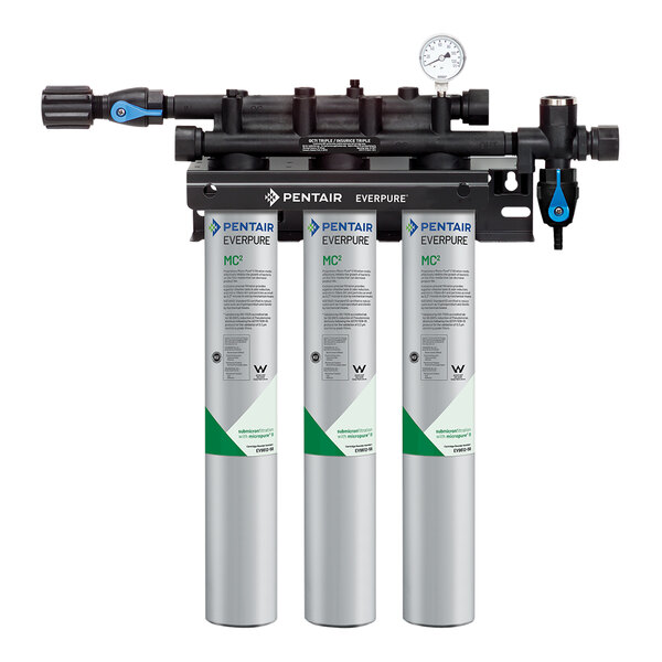 Everpure EV9275-03 QC71 Triple MC2 Filtration System - .5