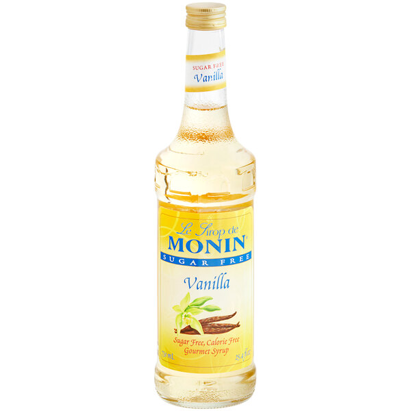 Monin Sugar Free Vanilla Syrup (750 mL)