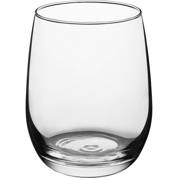 Stemless Wine Glasses Set of 12 - 15 0z. Oversized Wine Glass