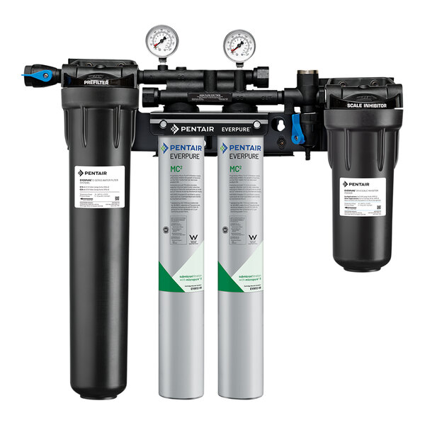 Everpure EV9330-42 High Flow CSR Twin-MC2 Water Filtration System
