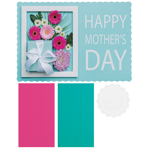 Mother's Day Placemat & Napkin Set 250/Case