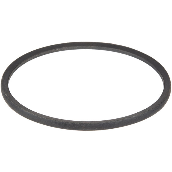 A black rubber belt for an Avantco mixer.