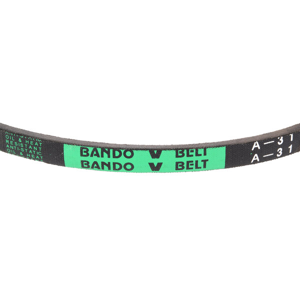 A black belt with green text reading "Avantco" and "177PMX40"