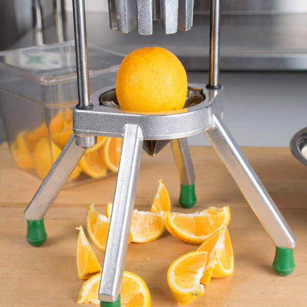Lemon Cut Machine 10-Cut Lemon & Lime Wedge Cutter - WebstaurantStore
