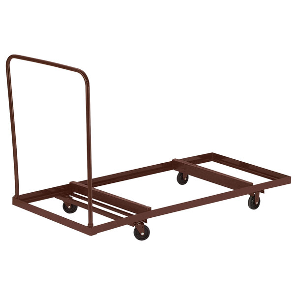National Public Seating DY-3072 Rectangular Folding Table Dolly