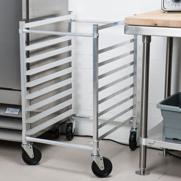 Channel 425AKD 9 Pan Aluminum End Load Half Height Sheet / Bun Pan Rack ...