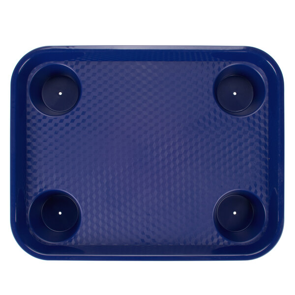 GET FT20CB 14" x 17" Ambidextrous Polypropylene Cobalt Blue Fast Food