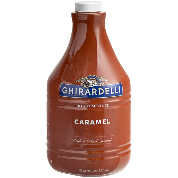 Ghirardelli Caramel Flavoring Sauce Bottle (64 fl. oz.)