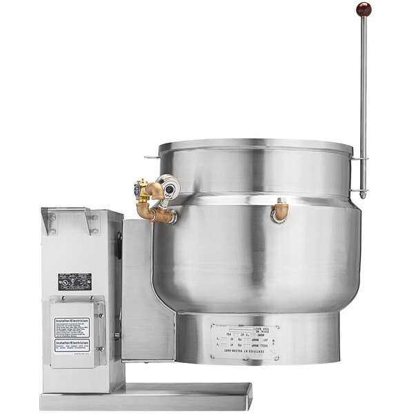 Vulcan K12ETT7 12 Gallon Tilting Electric Steam Jacketed Kettle 12