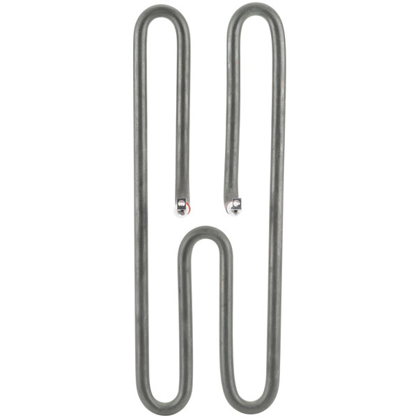 A metal Avantco griddle heating element.