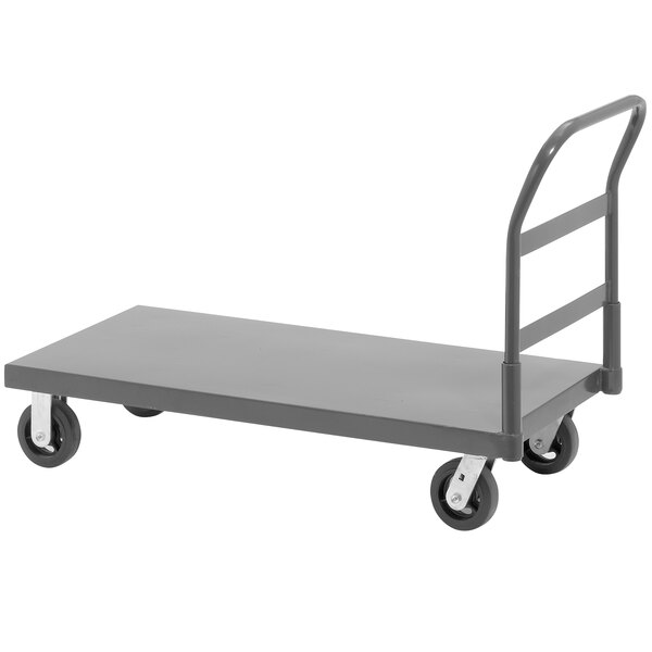 Channel PT2448 50" x 24" Platform Truck with Removable Handle - 2000 lb. Capacity