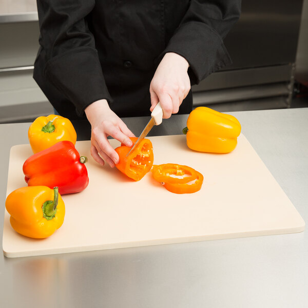 15" x 20" x 1/2" Synthetic Rubber Cutting Board