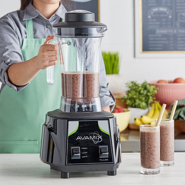 Galaxy GBB640T 3 1/2 hp Commercial Blender with Toggle Control and 64 oz.  Tritan™ Plastic Jar