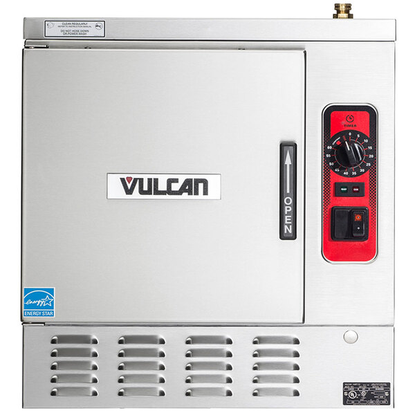 Vulcan C24EA5-1300 LWE 5 Pan Electric Countertop Convection Steamer - 208V, 15 kW