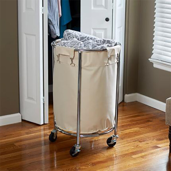 Mobile Laundry Hamper w/ Removable Bag staurantStore