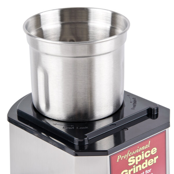 Waring CAC103 Grinding Bowl with Lid for WSG30 Waring Commercial Spice