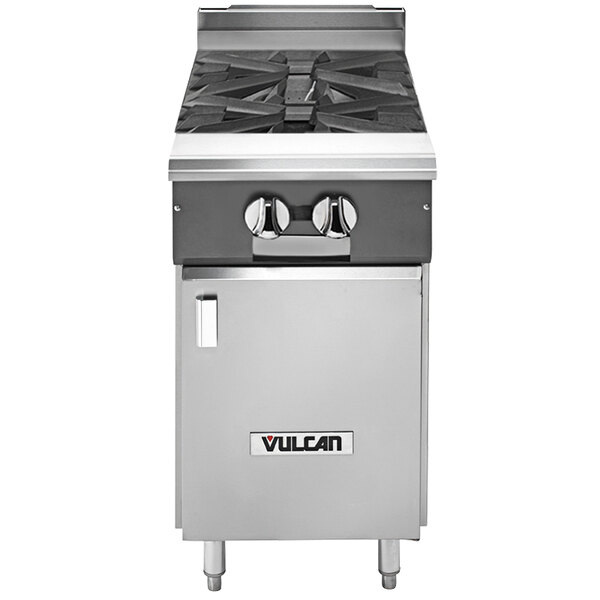 Vulcan V2B12BLP V Series Liquid Propane 2 Burner 12" HeavyDuty Range