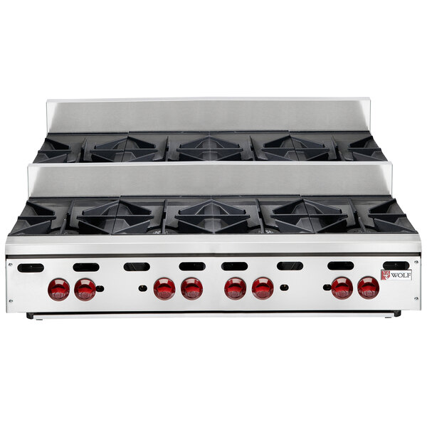 Wolf Ahp848u Nat Achiever Natural Gas, Countertop Gas Range Commercial