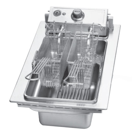 Wells 5EF556240 15 lb. BuiltIn Electric Countertop Fryer 240V, 5750W