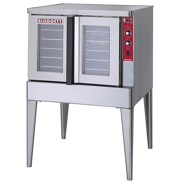 Blodgett ZEPHAIRE-200-E-480/3 Single Deck Full Size Bakery Depth Roll-In Electric Convection Oven - 480V, 3 Phase, 11 kW