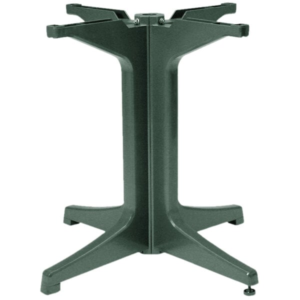 Grosfillex US624278 2000 Amazon Green Resin Pedestal Outdoor Table Base