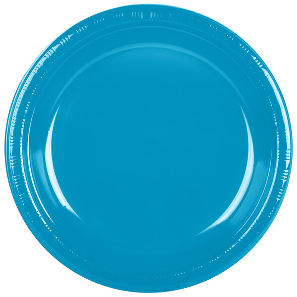 Creative Converting Touch of Color 20 Count Plastic Lunch Plates Pistachio 