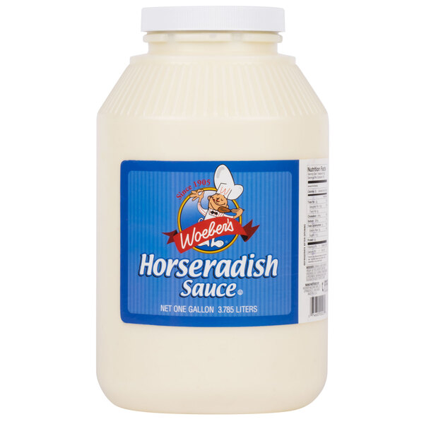 Woeber's 1 Gallon Horseradish Sauce