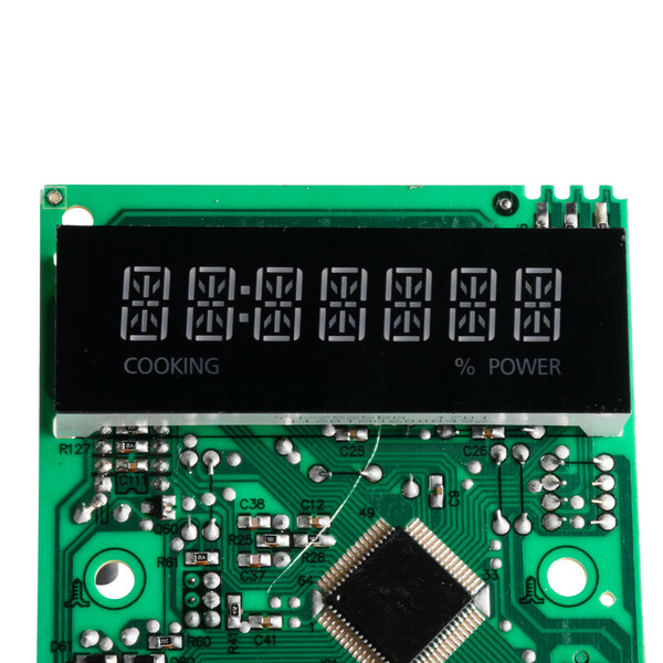 A Solwave PCB board with a green circuit and digital display.