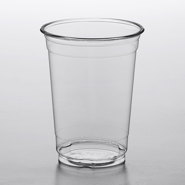 Ultra Clear Cups Tall 10oz Plastic cup glass PET Recycleable Slush glasses 