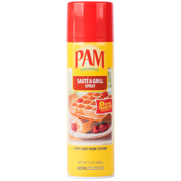 PAM 17 oz. Saute & Grill Release Spray 6/Case