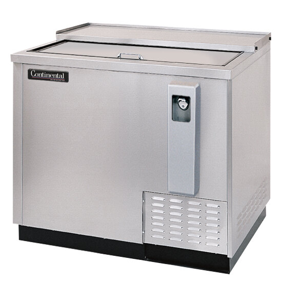Continental Refrigerator CBC37SSDC 37" Stainless Steel Deep Chill Horizontal Bottle Cooler
