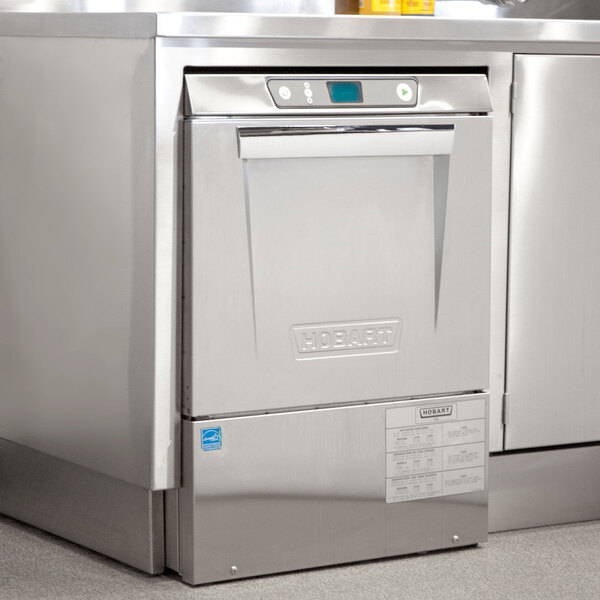 Ecoline by Hobart EDL-1 Low Temperature Door-Type Dishwasher - 120V