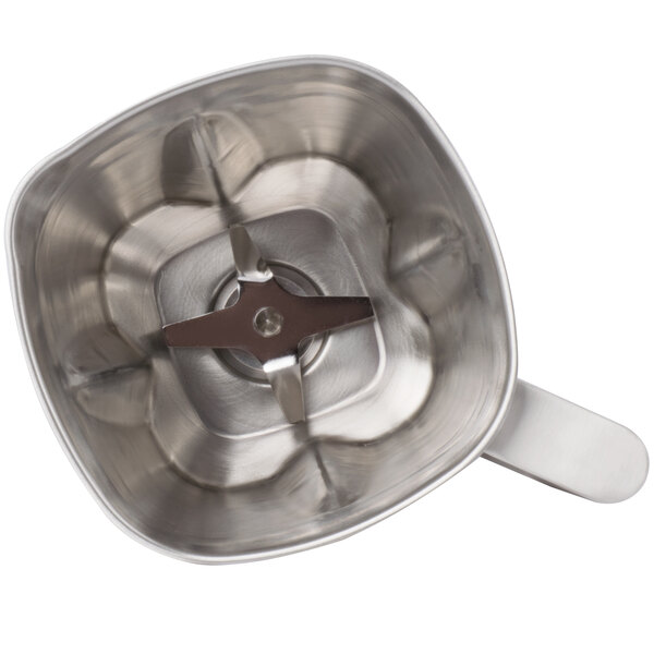 Waring CAC138 48 oz. Stainless Steel Blender Jar for Commercial Blenders