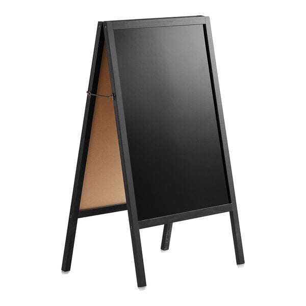 U Brands 20 Black Wood Frame Chalkboard