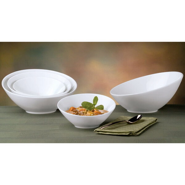 World Tableware BW7102 Chef's Selection II 39 oz. Ultra Bright White