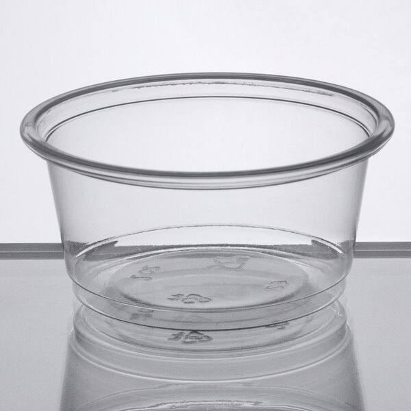 1000 SATCO 2oz HEAVY DUTY CLEAR CUPS WITH LIDS 